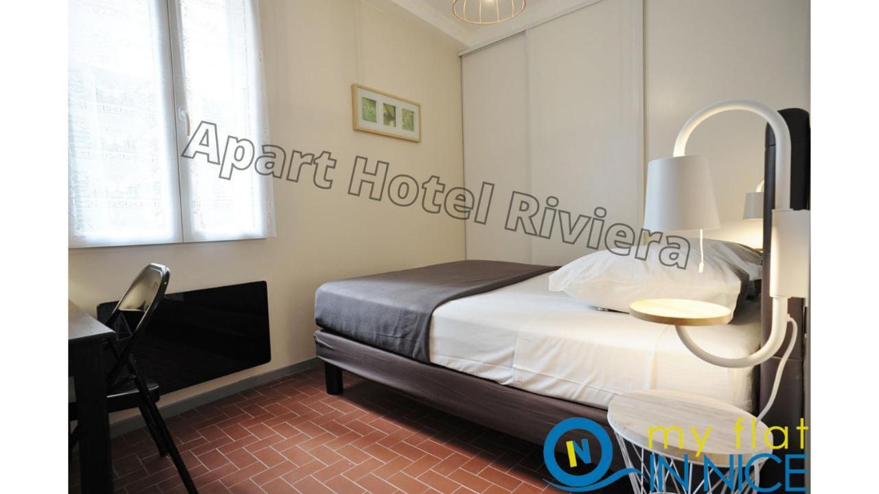 ApartHotel Riviera - Supérieur Appartement 2 pièces AC - Old town - 4 mn Promenade des Anglais - Vincent 1 Niza Exterior foto